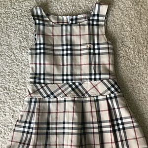 Girls Burberry Dress